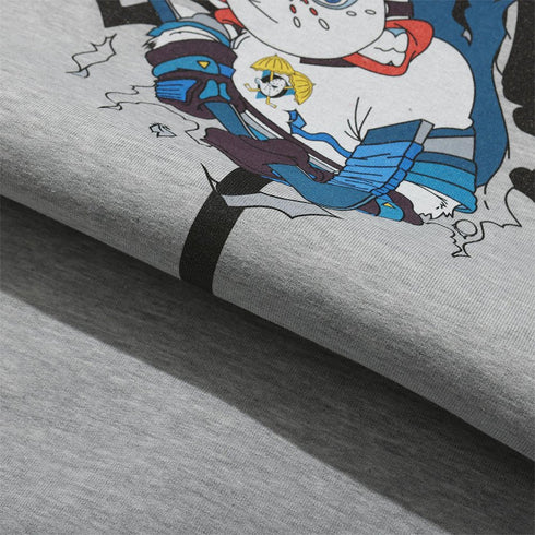 Helas Mighty Hoodie Sweat A Capuche - Heather Grey - Streetart.fr